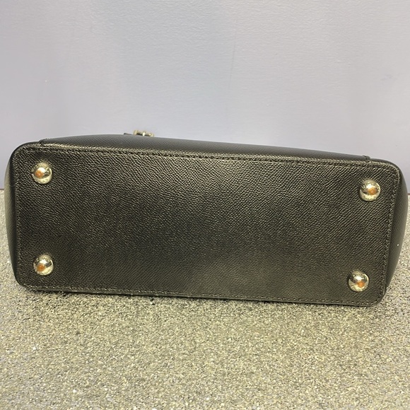 MICHAEL KORS Charlotte Large Leather Top-Zip Tote Black - Picture 11 of 11